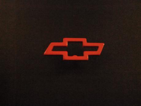 Chevrolet (Chevy) Amerikaans automerk logo rood